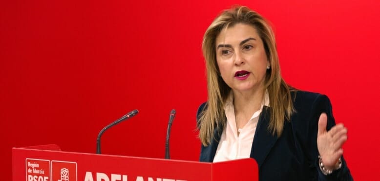 Carmina Fernández: “Si el PP gobierna, el AVE no llegará a Cartagena ni a Lorca”