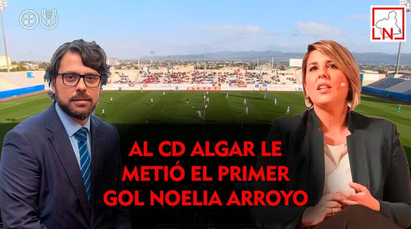 Al CD Algar le metió el primer gol Noelia Arroyo