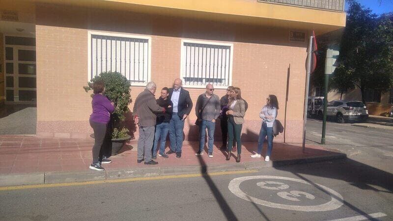 El Ayuntamiento de Murcia refuerza la señalización y la vigilancia de la calle Subida al Santuario de la Fuensanta de Algezares